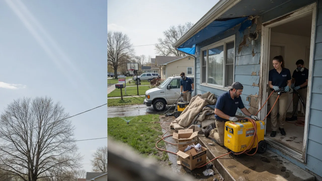 Basement Flood Cleanup in Harrold, SD near me